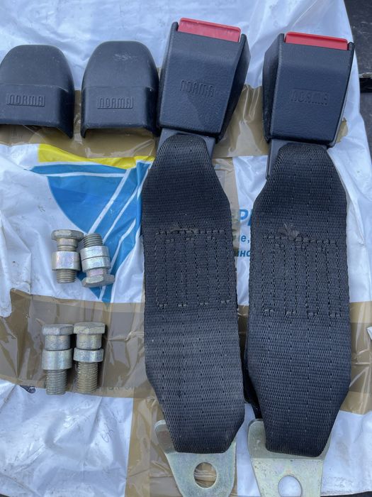 Ремни безопасности СССР НОРМА NORMA новые пара передні ВАЗ ГАЗ АЗЛК ИЖ