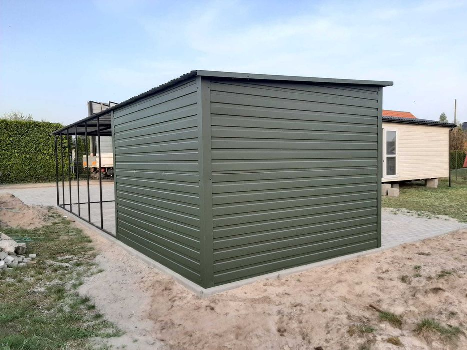 Garaż Blaszany - Schowek Narzędziowy / Magazyn Gospodarczy - Maj-Blach