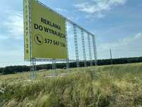 Powierzchnia reklamowa billboard 18 x 6 m dwustronna przy s5