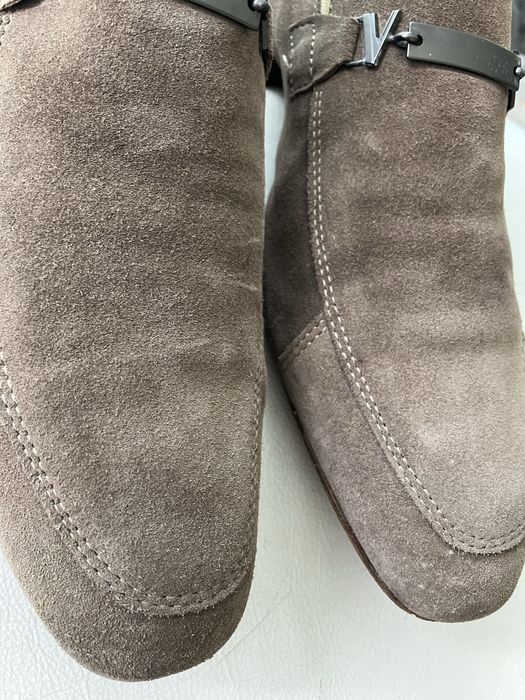 Sapatos camurça Versace