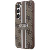 Etui Guess Guhcs23Sp4Rpsw S23 S911 - Brązowe 4G Printed Stripe