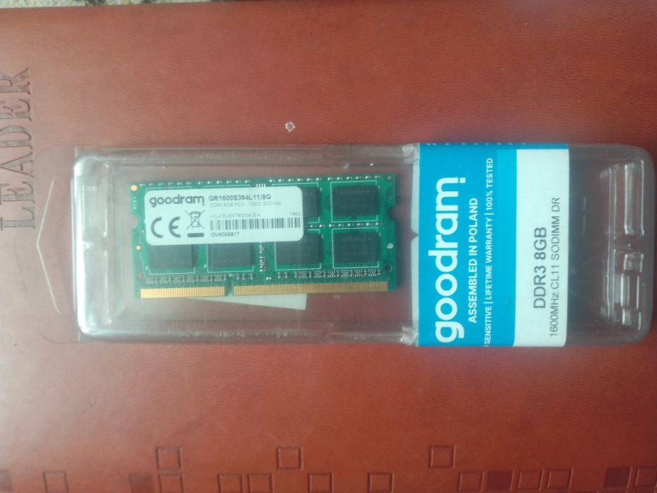 DDR3 8G 1600 оперативна пам'ять ноутбука