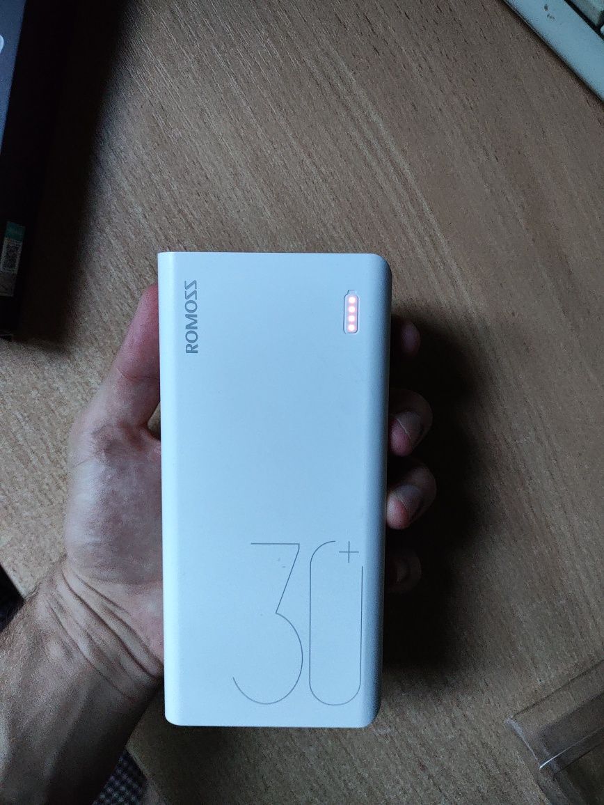 Power Bank Romoss 30000mah Sense8+ (PHP30-401-02) білий
