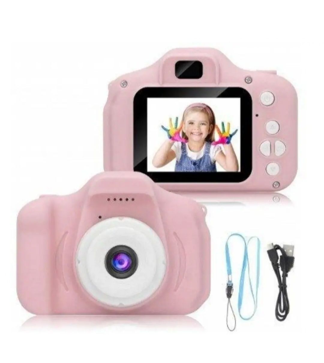 Дитячий цифровий фотоапарат фото камера Smart Kids Camera V7 Blue дроп