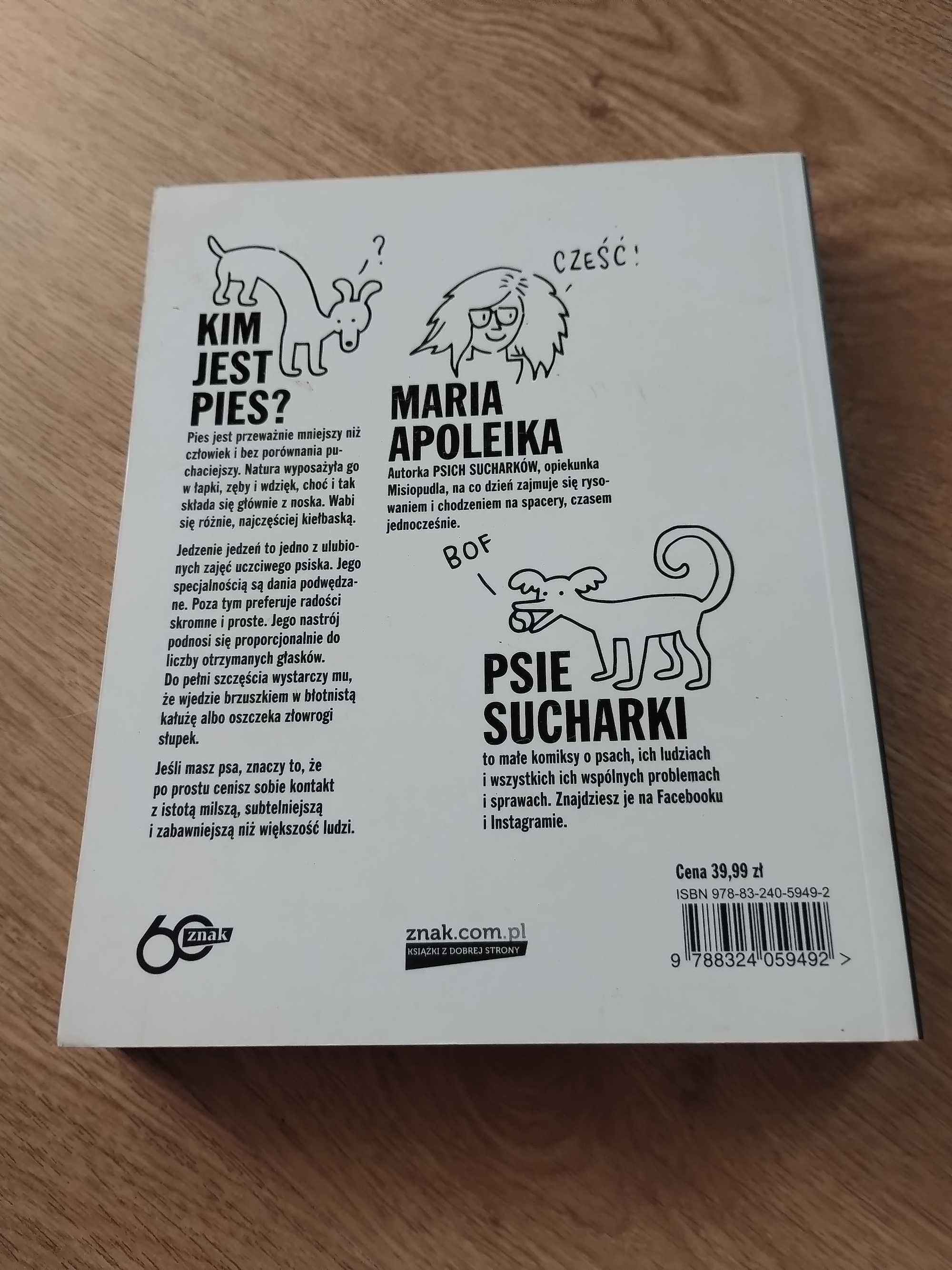 Psie sucharki - Maria Apoleika | NOWA