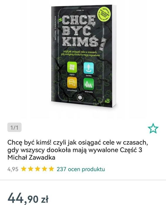 Chcę być kimś Michał Zawada