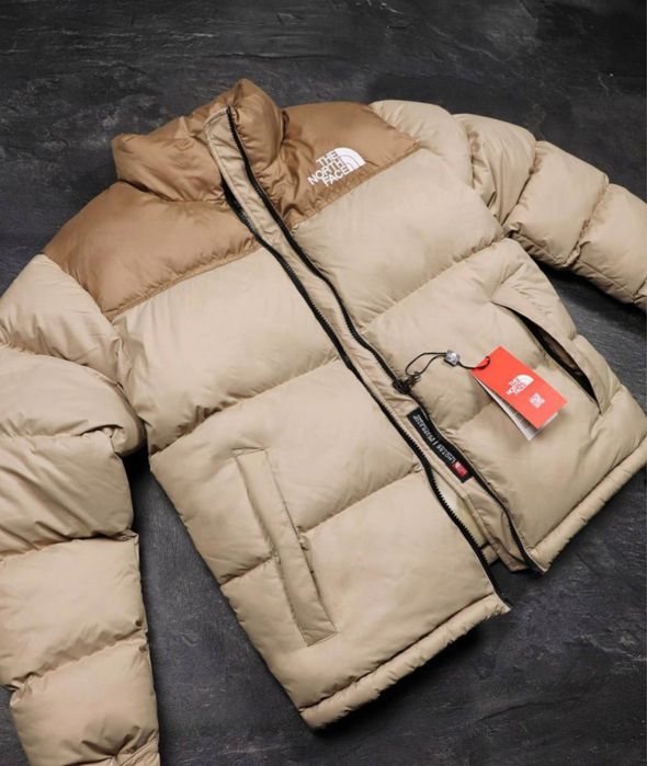 Пуховик The North Face 700 Куртка TNf бежевий