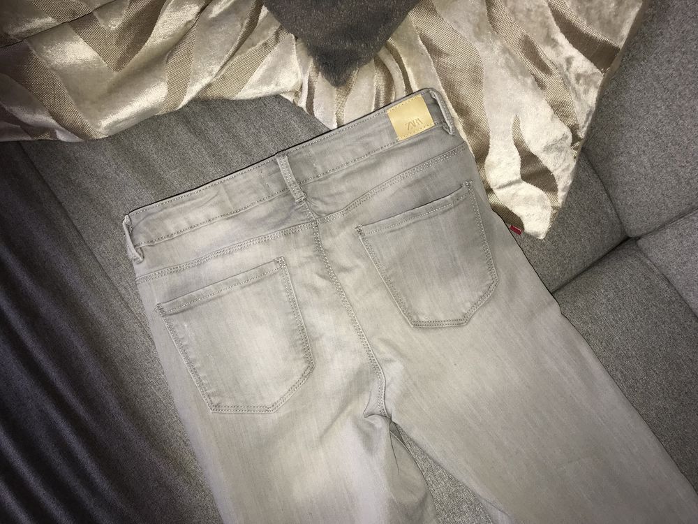 Zara spodnie jeans nowe 164