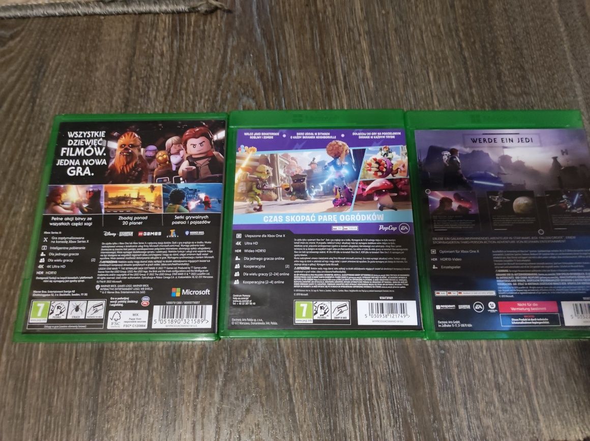 3 gry Xbox one/series X