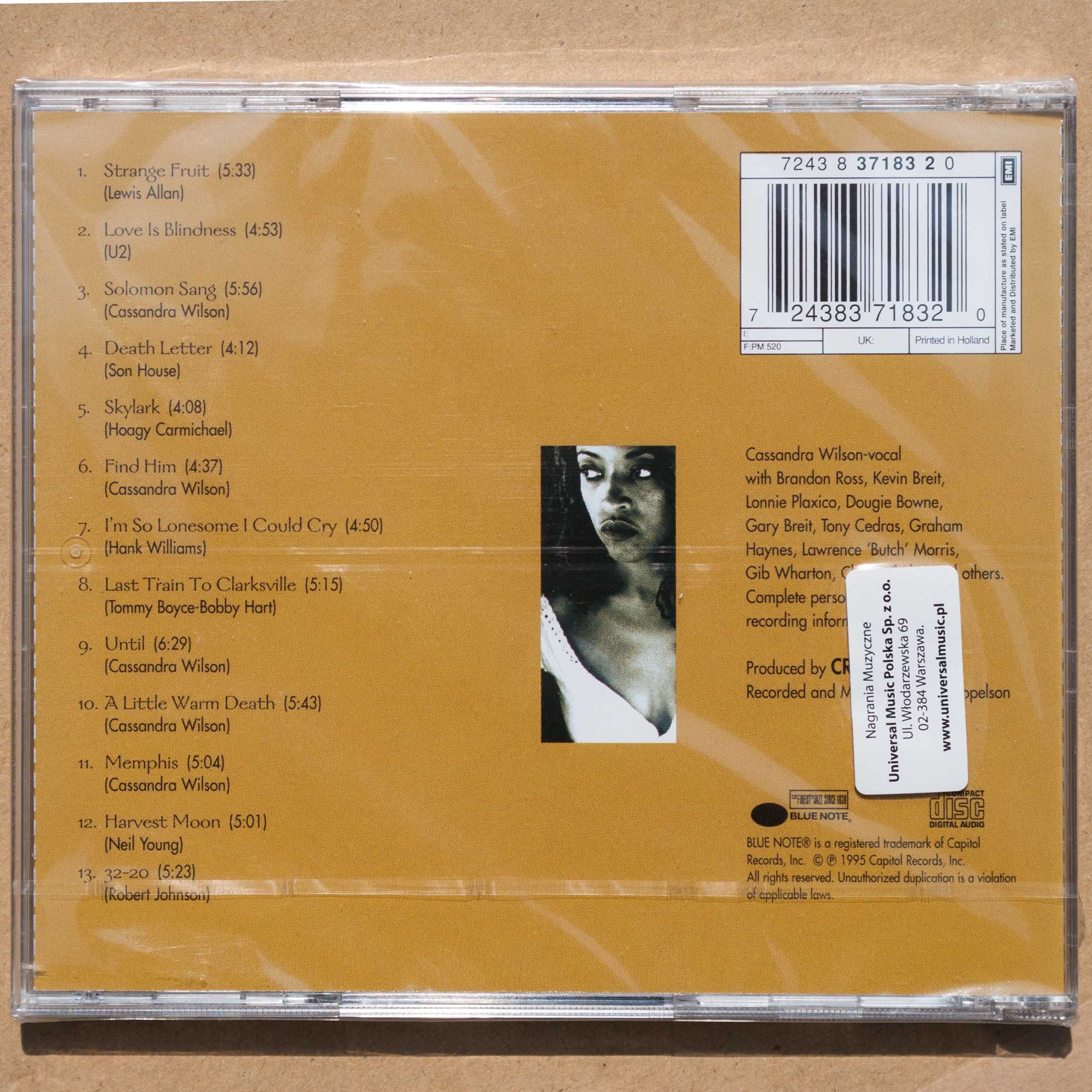 CD Cassandra Wilson - New Moon Daughter