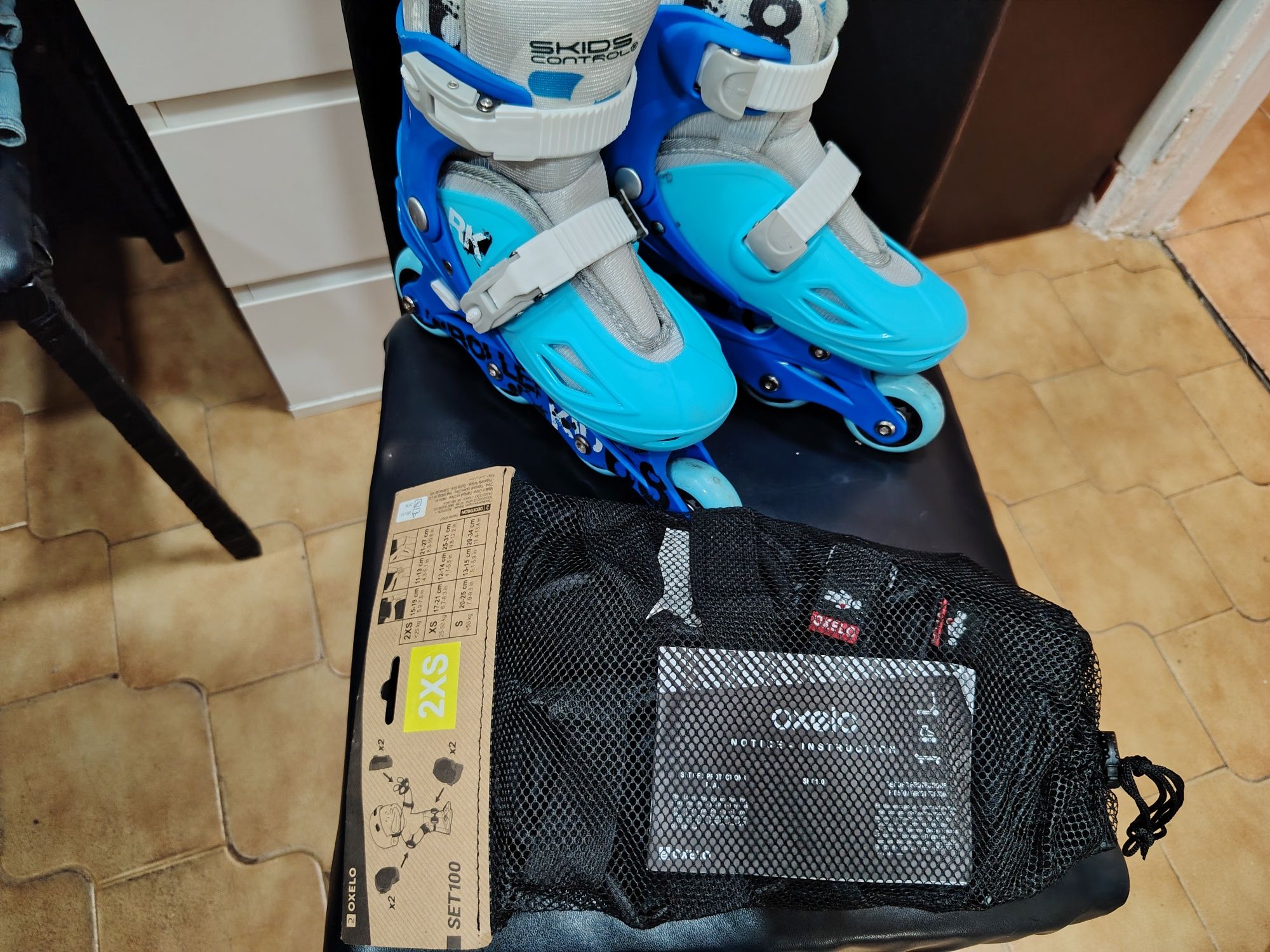 20€ patins instensivel tam 30 ao 33entrego em Rio tinto