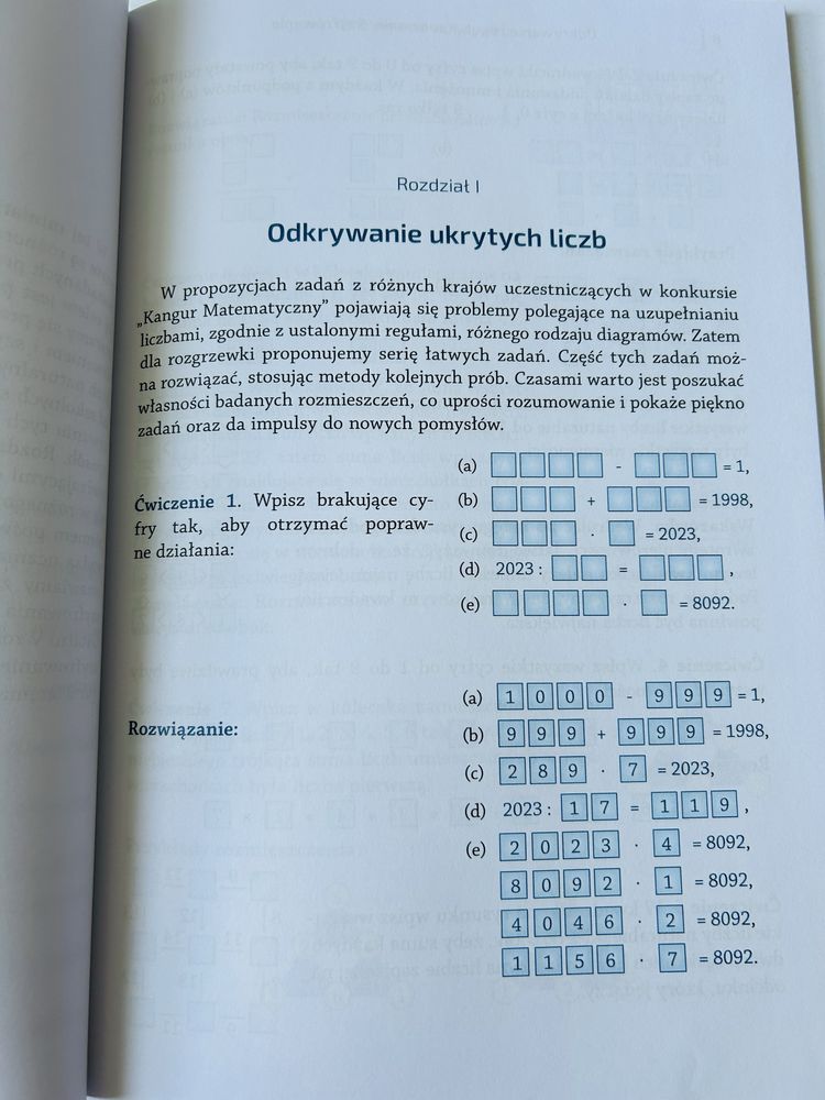 Odkrywanie reguł kodowanie szyfrowanie miniatury matematyczne