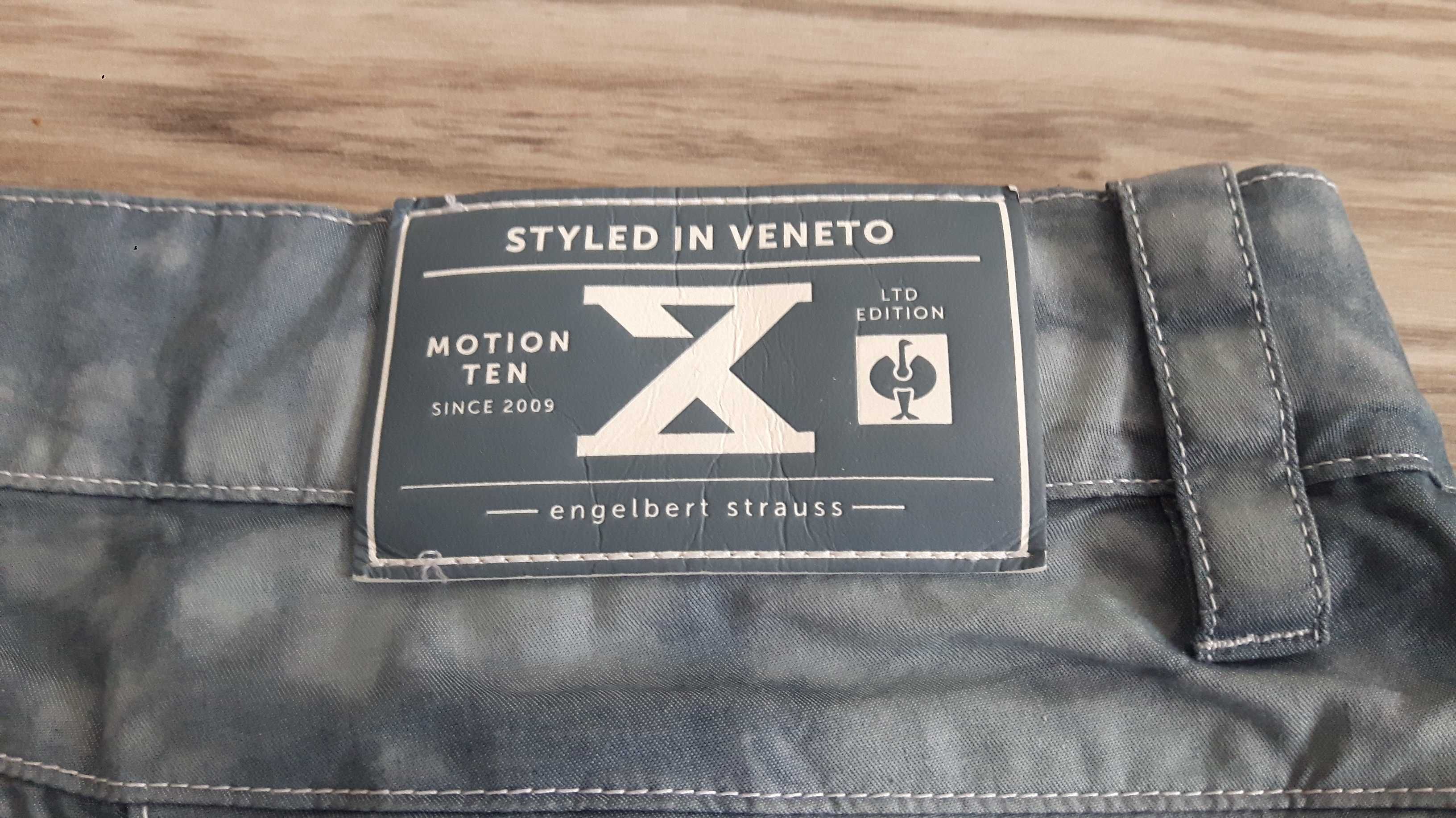 ENGELBERT STRAUSS Motion Ten X spodenki robocze moro rozm.54 stan BDB