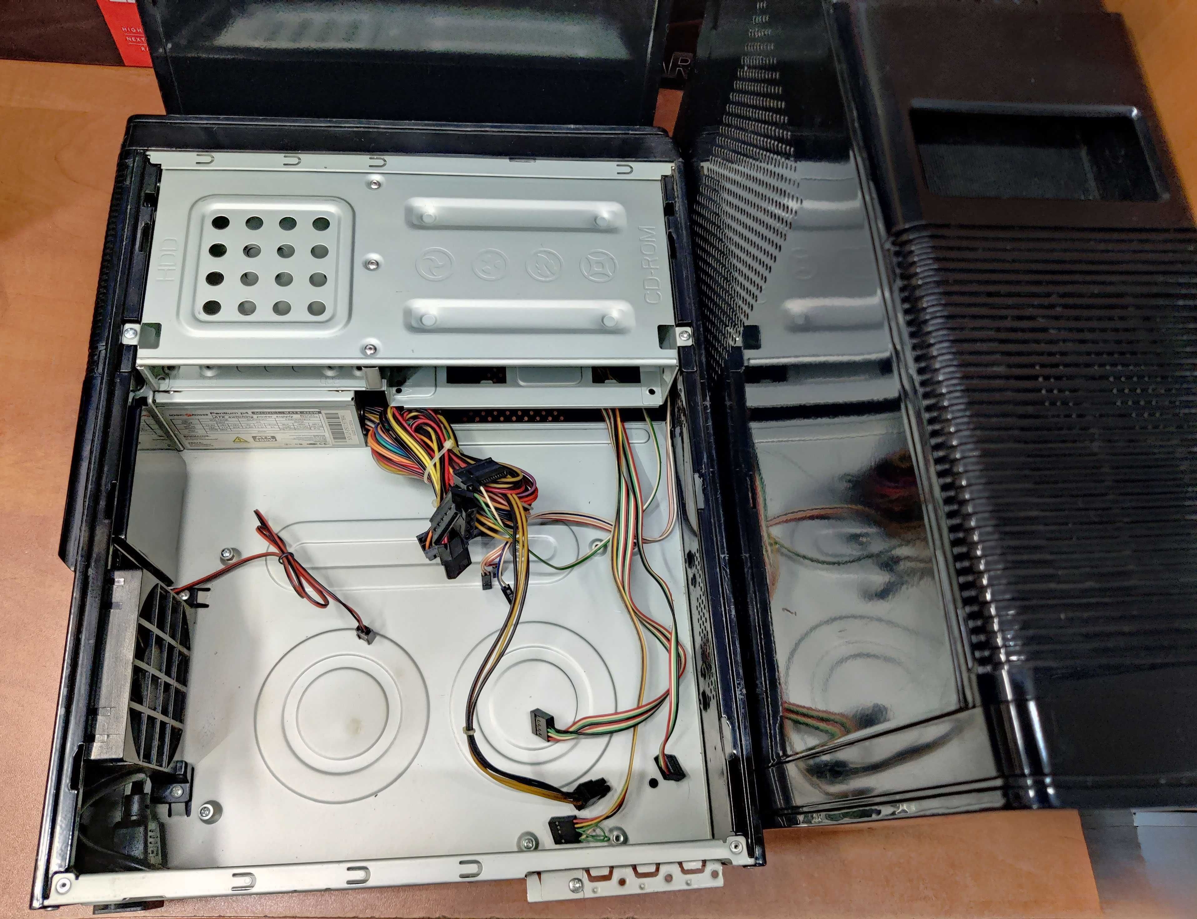 Корпус LogicPower ITX S601Br 400W