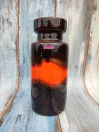 Duży wazon Cermiczny Scheurich - vintage lata 60 /70 fat lava -