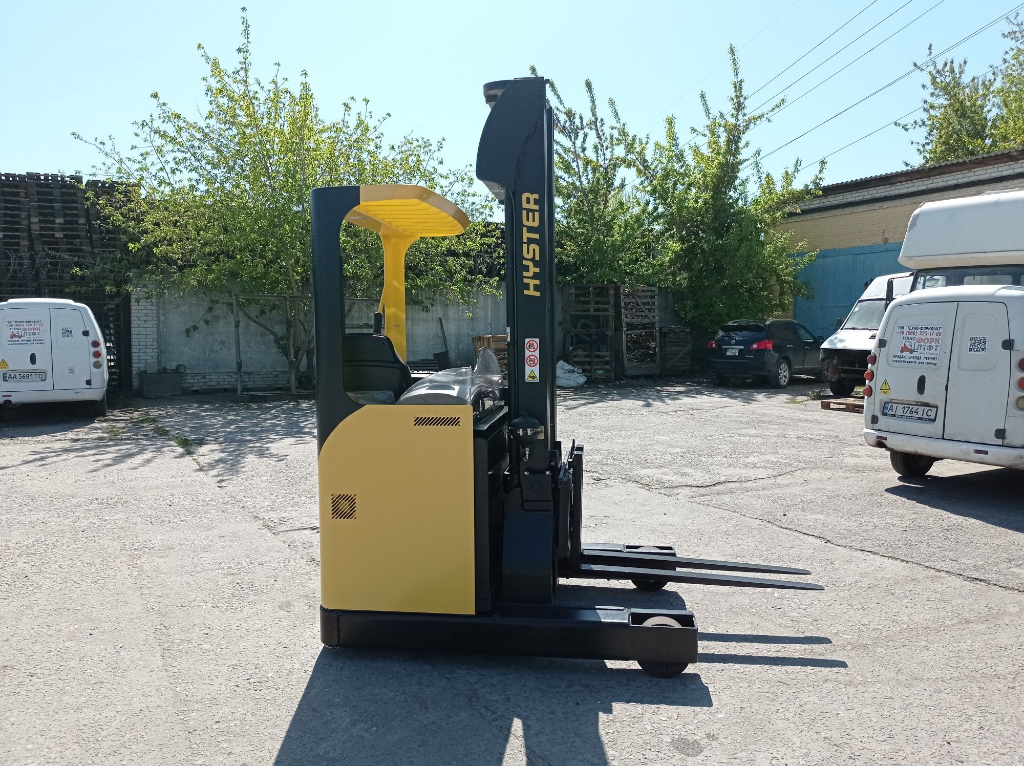 Штабелер річтрак навантажувач погрузчик Hyster (Yale)  1,4t/6,4m 2007