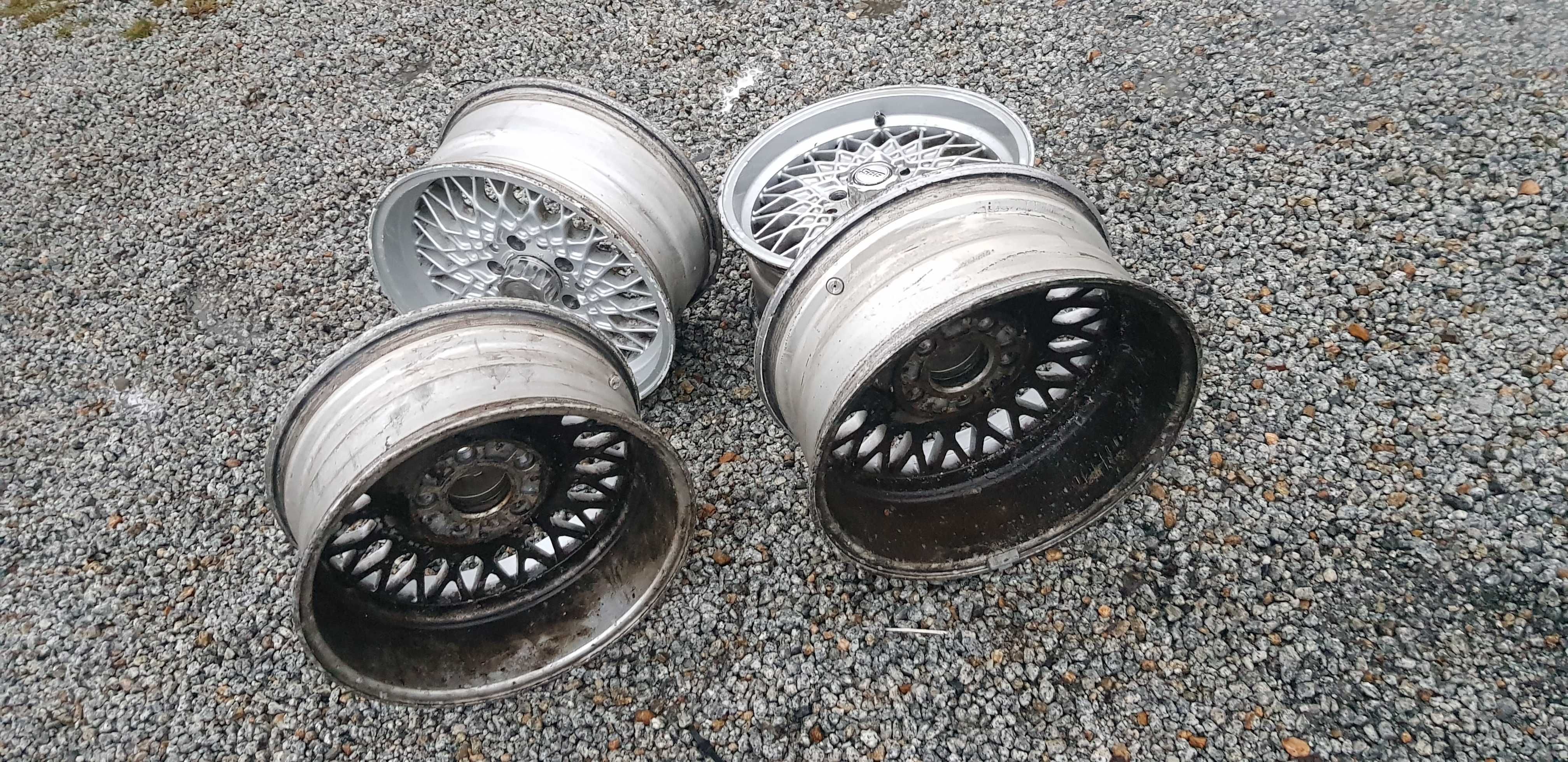 Felgi aluminiowe BBS oryginalne mercedes W107 W108 W114