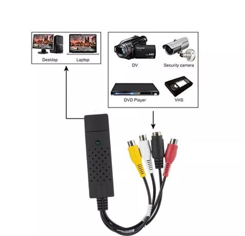 USB карта відеозахвату EASY CAP, адаптор для оцифровки