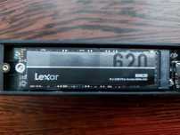 Dysk M2 512GB Lexar + kieszeń USB dla M2 oraz etui twarde / nowe