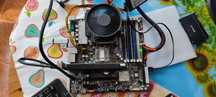 Płyta główna + Intel i7-920 + chodzenie + 3gb (3 kanałowa)