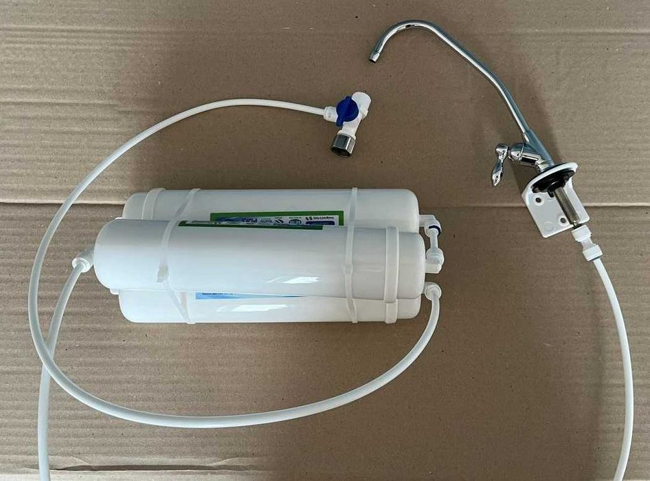 Тройной фильтр для води з активованим вугіллям чиста питна вода