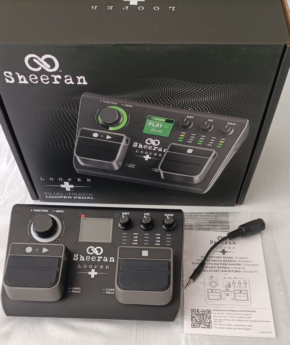 Pedaleira Headrush Sheeran Loopers Looper +. NOVA!!
