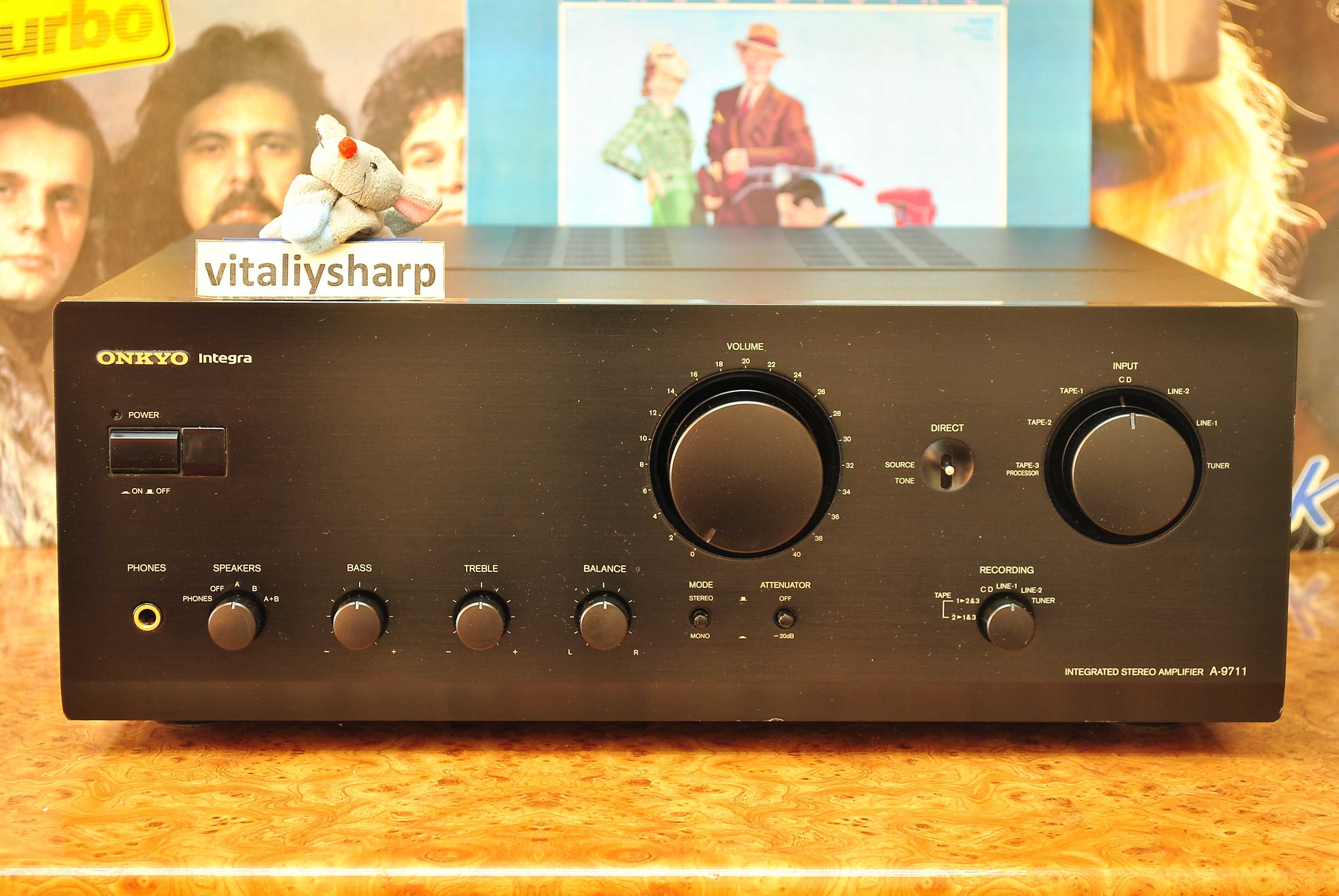 HI-END ONKYO INTEGRA A-9711 () 80вт 15кг суперсостояние!