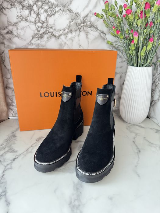 Botki Louis Vuitton Black