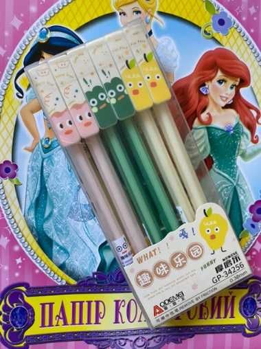 Наборы по 84 грн - Ручка "пишет-стирает" - 8 ВИДОВ - аніме мультики