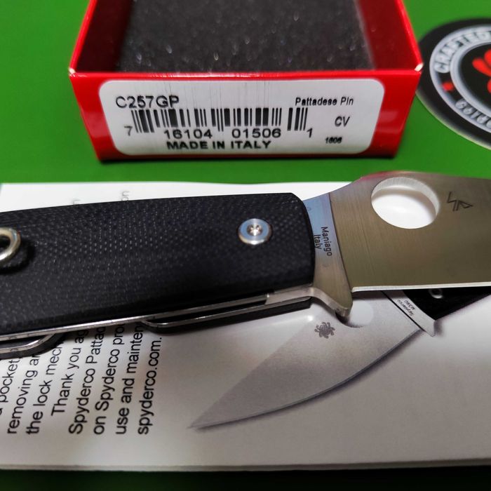 Spyderco Pattadese M390