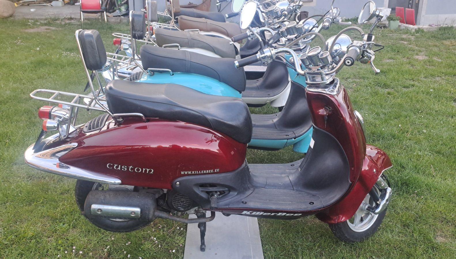 Skuter Retro 4T zarejestrowany