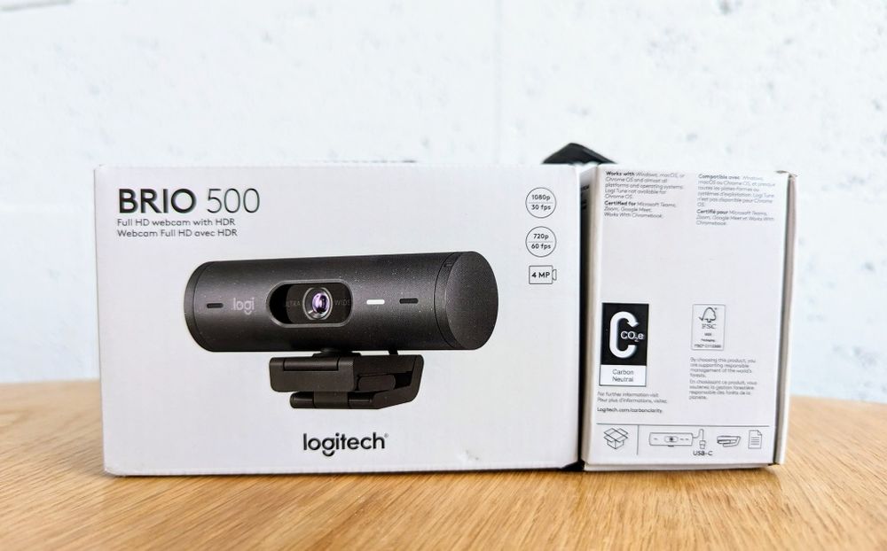 New Веб-камера Logitech Brio 500 Graphite + Безкоштовна доставка!