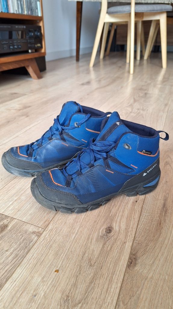 Buty turystyczne dla dzieci wodoodporne Quechua MH 120 MID rozmiar 38