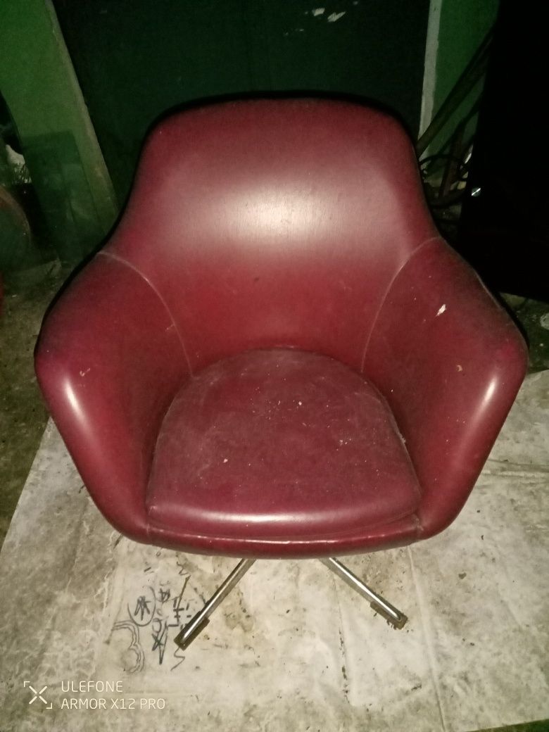 Cadeira vintage rotativa