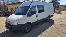 IVECO DAYLY 2.3 , brygadówka L4H3, 7 osobowych, dubel kabina