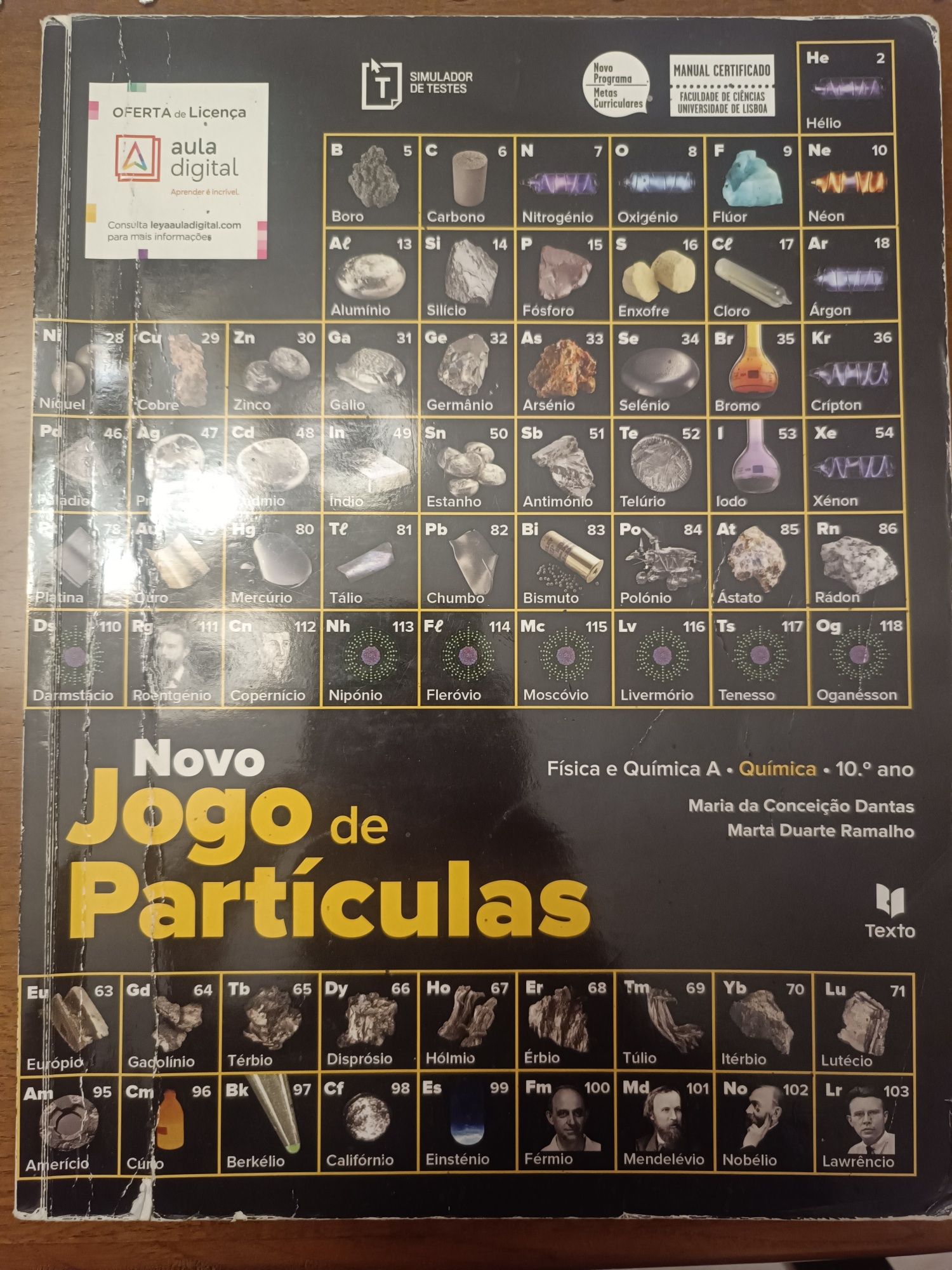 Física e Química 10 Ano "Novo Jogo de Partículas"