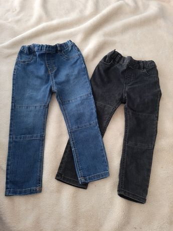 Spodnie jeansy h&m 104