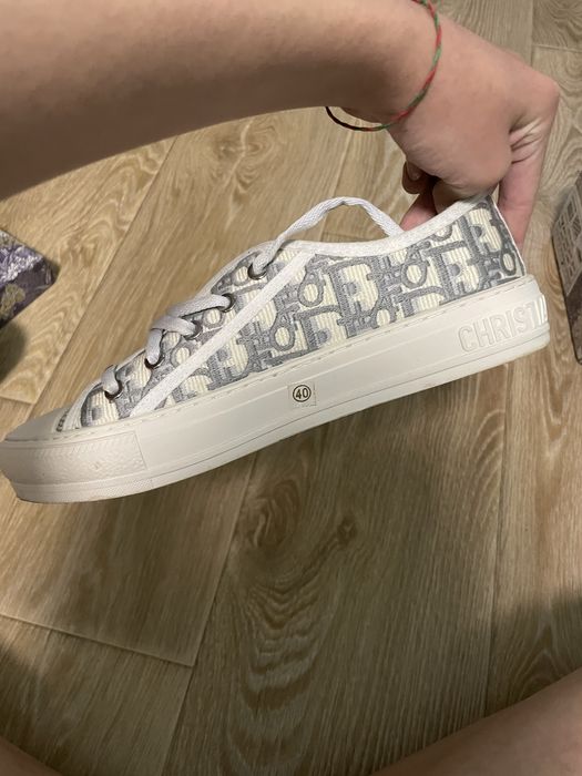 Кеды dior светлые