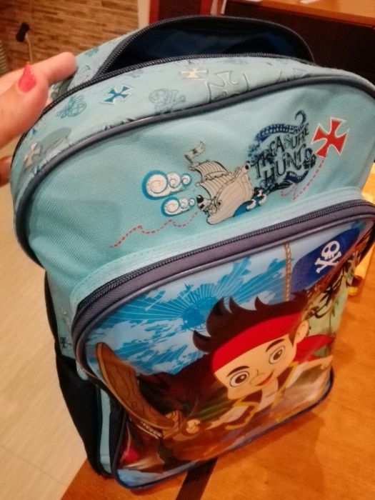 Mochila da disney do pirata Jake