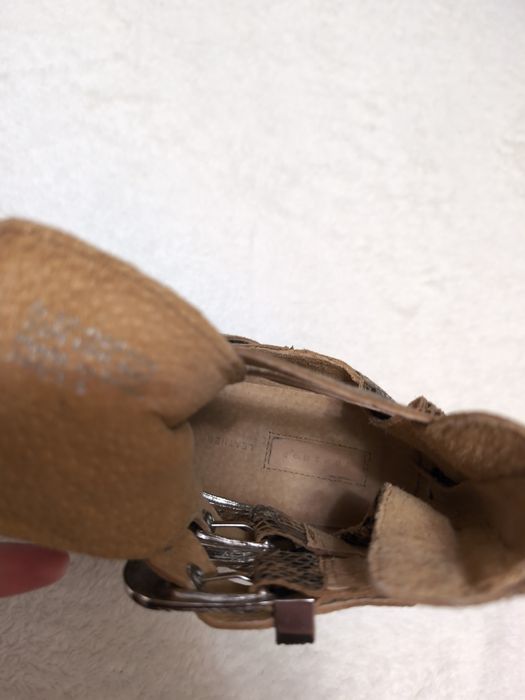 Черевики козаки TOPSHOP 39 40р. 26 см нові шкіряні демісезон