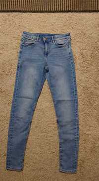 Spodnie jeansowe dżinsowe H&M jasne M 38