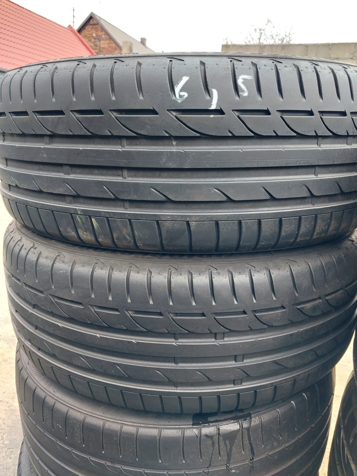 Opony używane 225/45/18 bridgestone 2x6.5 mm 2017