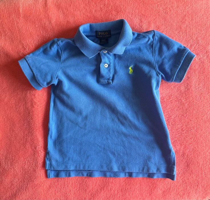 Niebieska koszulka polo Ralph Lauren 2 latka