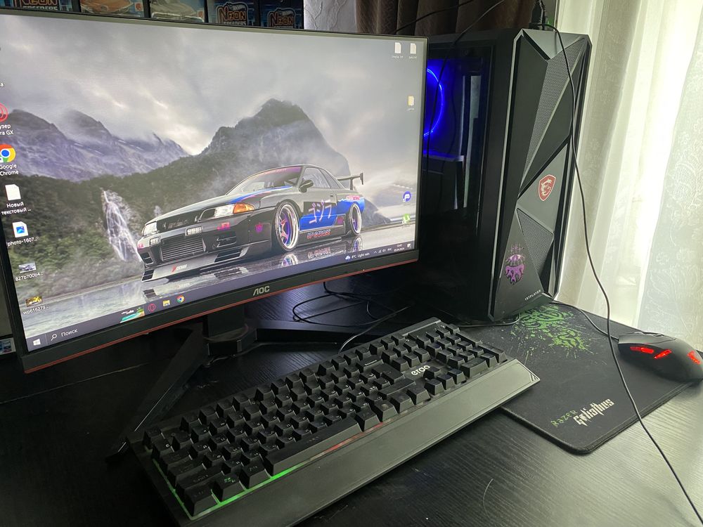 Монітор aoc c24 g1 24  144hz монитор