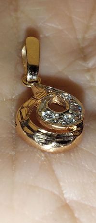 СССР 583 подвеска кулон золото бриллианты