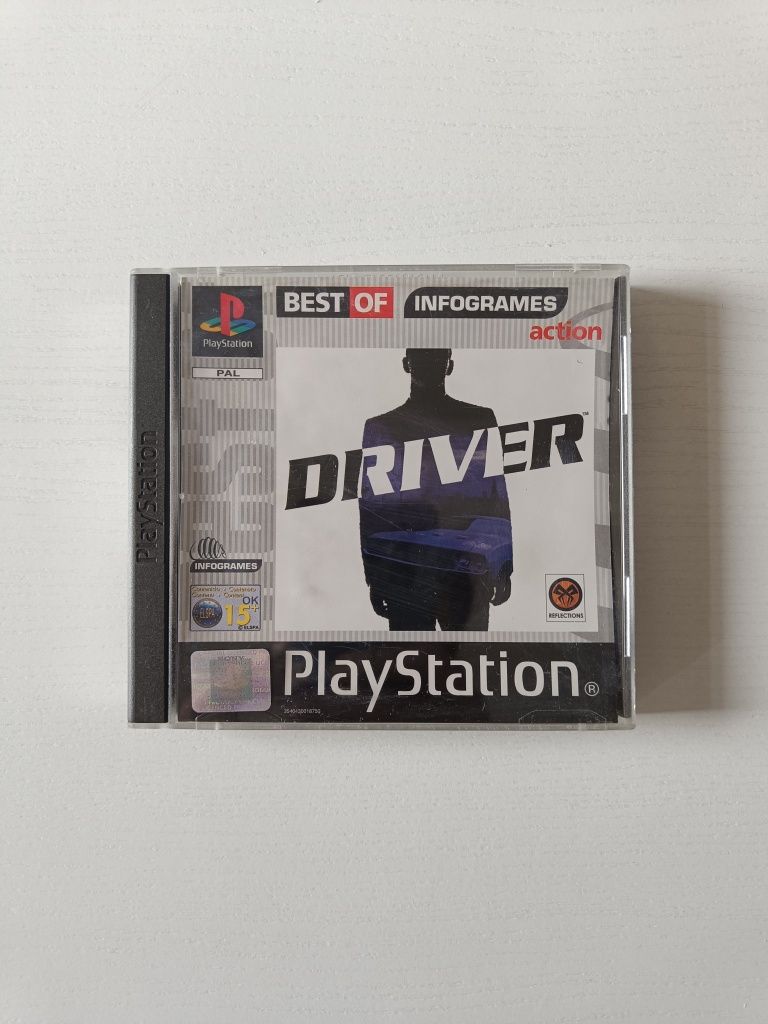 Gra Driver 1 PS1 Sony Playstation 1 PAL język angielski