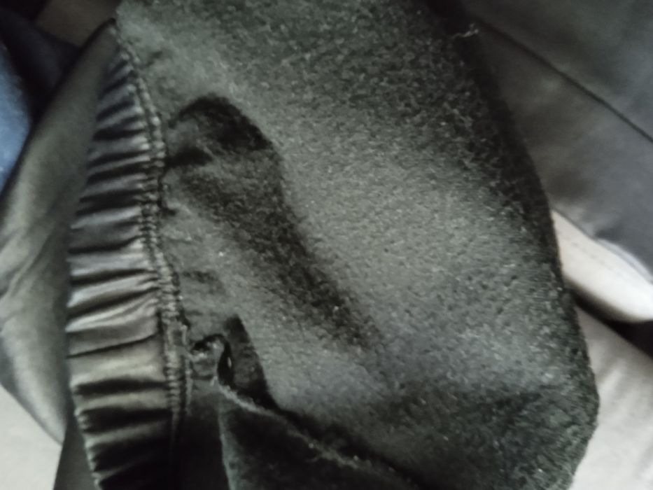 Spodnie damskie legginsy skórzane