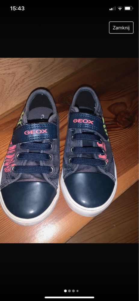 Buty tenisówki Geox 27