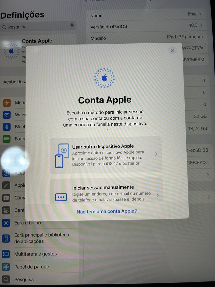 iPad 7 wifi.