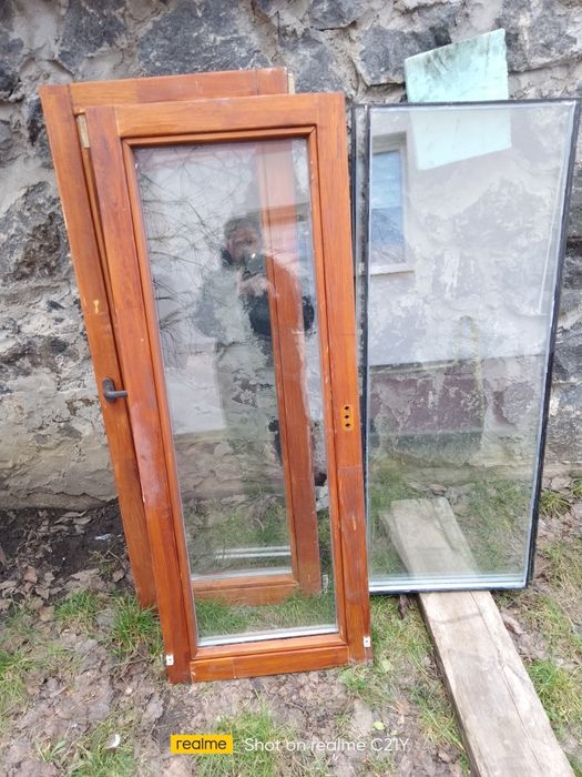 Вікна дерево пластикові Б/У